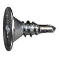 Midwest Fastener Self-Drilling Screw, #8 x 1/2 in, Zinc Plated Steel Wafer Head Phillips Drive, 30 PK 931941